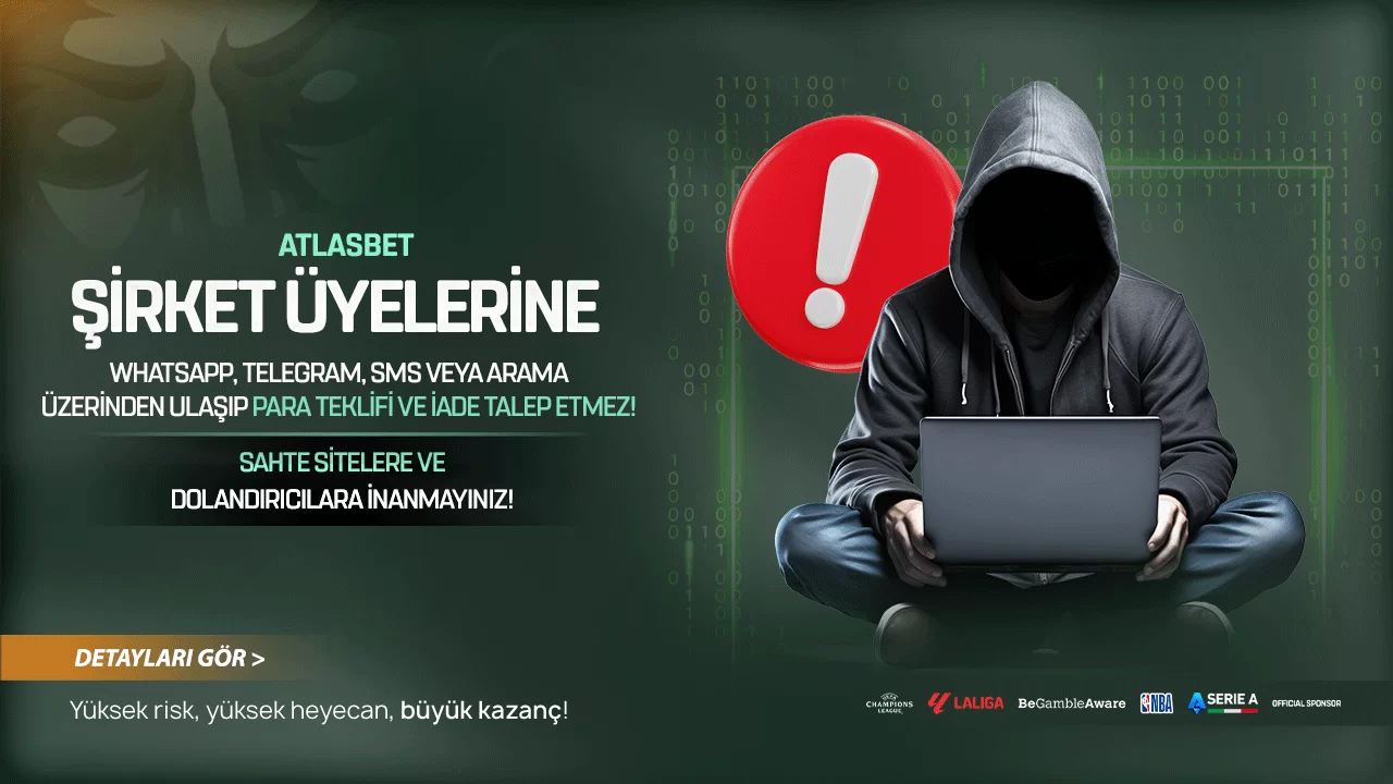 SAHTE SİTELERDEN UZAK DURUN !