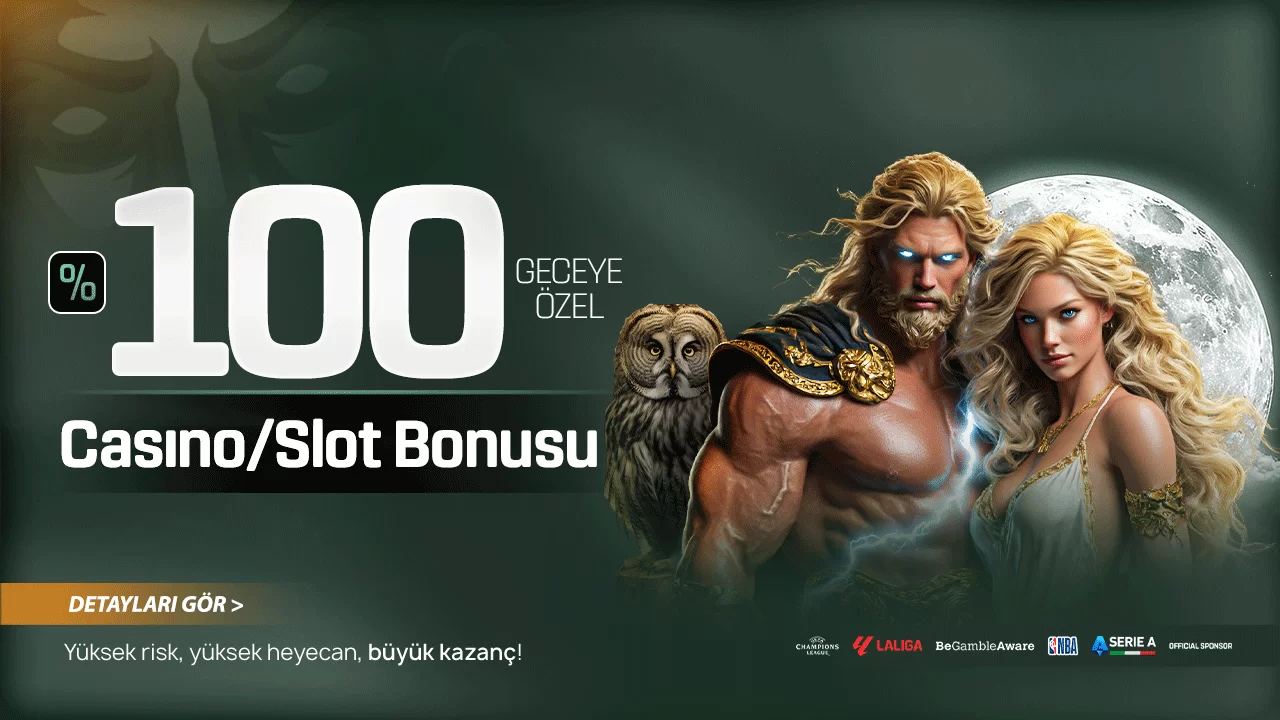 GECEYE ÖZEL %100 CASİNO SLOT
